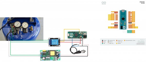 Arduino Air Compressor Project